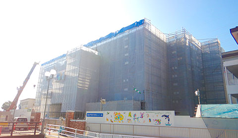 2025年9月26日新校舎の様子