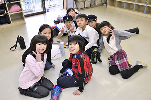 学校生活 - 学童保育「やまびこ学級」｜駿台甲府小学校