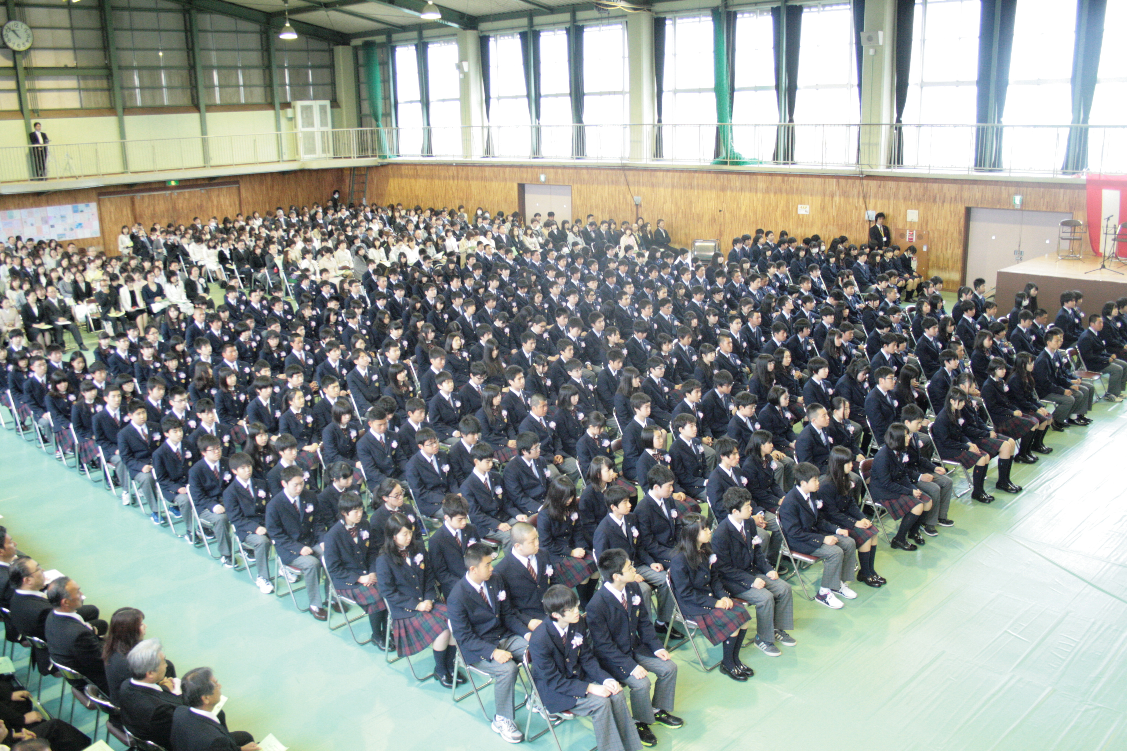 2015年度 入学式 駿台甲府高校 2015年度 入学式 駿台甲府高校