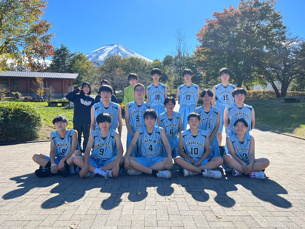 男子バスケットボール部 ベスト16 | 駿台甲府高校