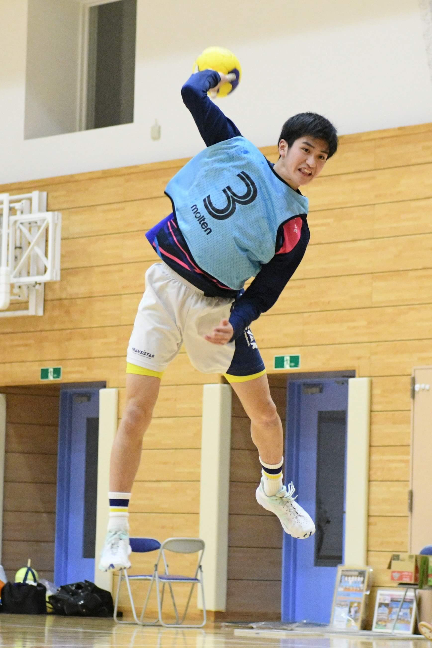 ハンドボール部 渡辺雄大さん U21選出 駿台甲府高校