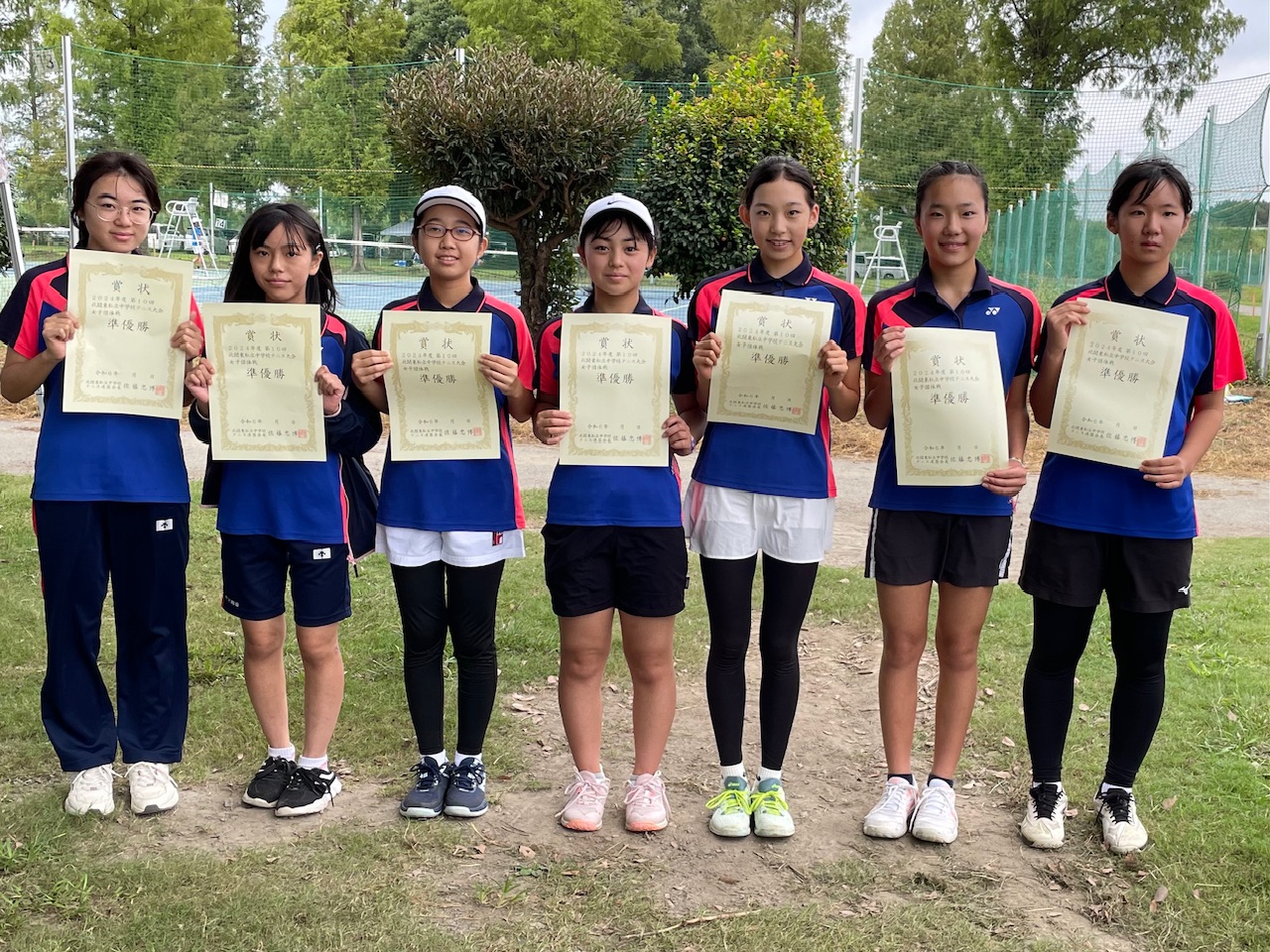 テニス部】北関東私立中学校テニス大会準優勝！ | 駿台甲府中学校